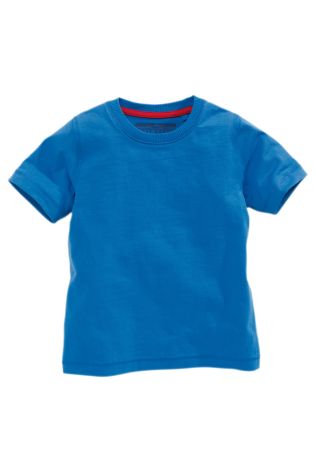 Red Short Sleeve Plain T-Shirt Four Pack (3mths-6yrs)